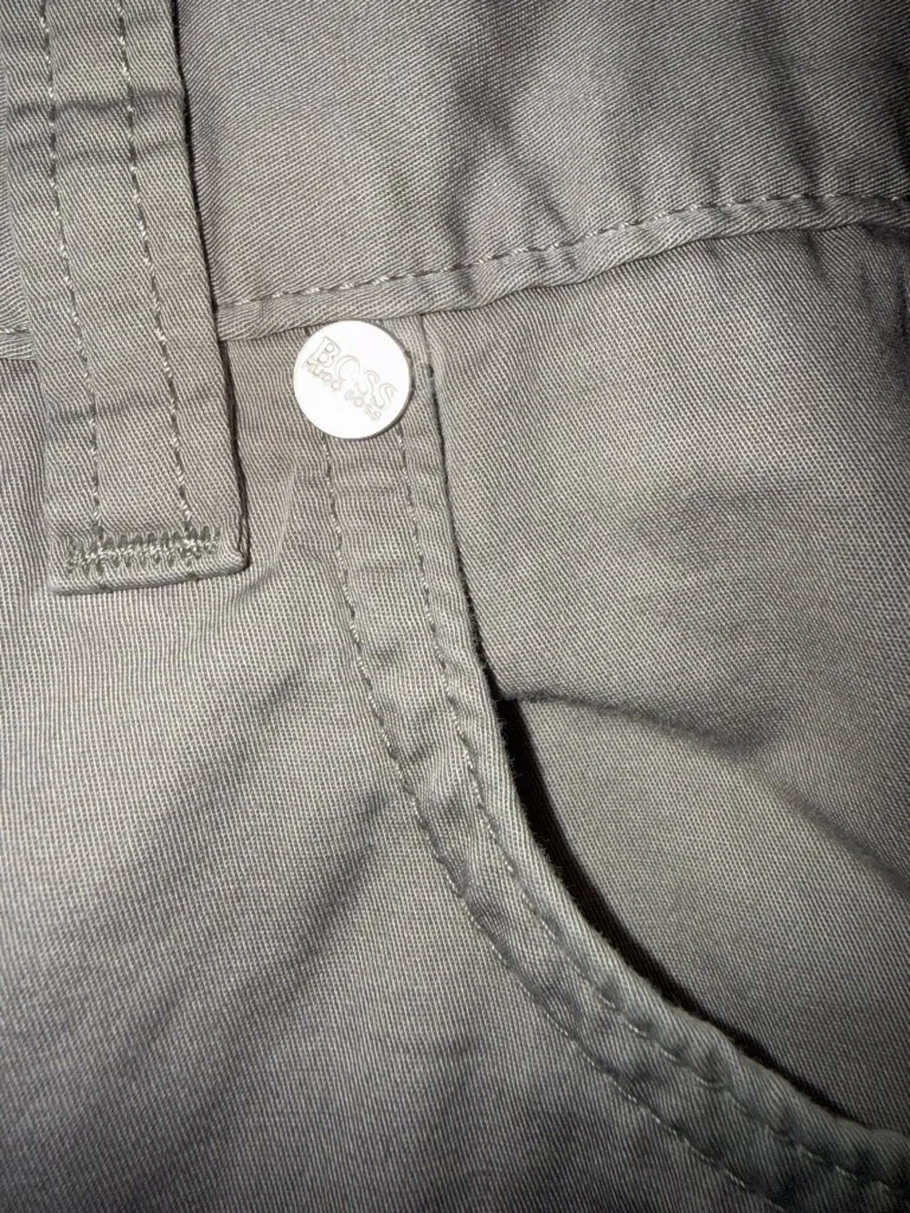Hugo Boss Alabama Chico dress Pants light grey color